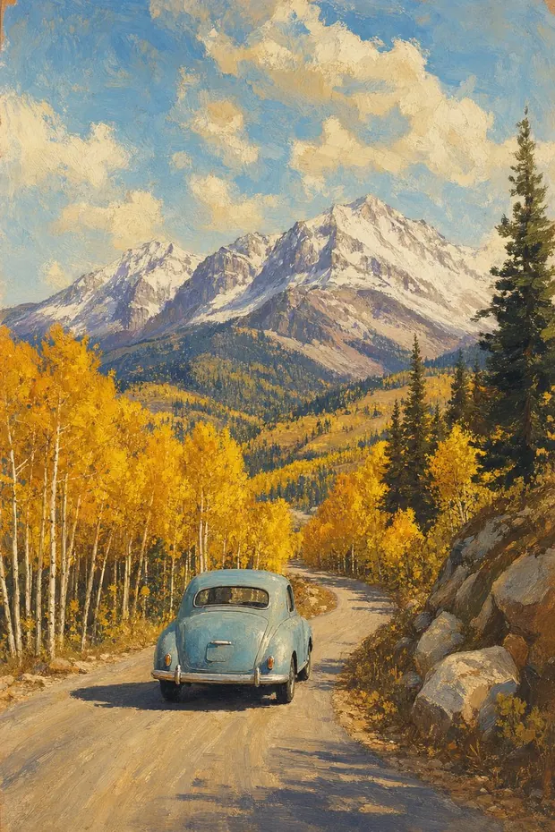 painted the Rockies